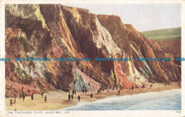 R092314 The Coloured Cliffs. Alum Bay. I. W. Dean. The Bay. No 510. 1955 - Monde