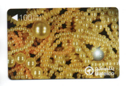 Bijou Yewel Pierres Précieuses Perle Minéral Télécarte Bahrein Bahrain Phonecard (K 388) - Bahrein