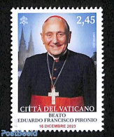 Vatican 2023 E.F. Pironio 1v, Mint NH, Religion - Religion - Ungebraucht