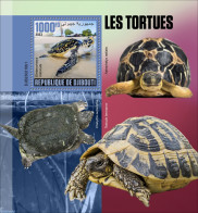 Djibouti 2023 Turtles, Mint NH, Nature - Turtles - Yibuti (1977-...)