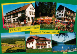 72902603 Goettelfingen Seewald Schwarzwald Hotel Gasthof Traube Nagoldtalsperre  - Sonstige & Ohne Zuordnung