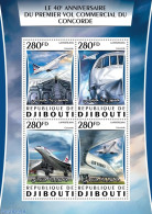 Djibouti 2016 Concorde, Mint NH, Transport - Concorde - Aircraft & Aviation - Concorde