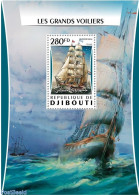 Djibouti 2016 Tall Ships , Mint NH, Transport - Ships And Boats - Boten