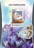 Djibouti 2016 Butterflies, Mint NH, Nature - Butterflies - Flowers & Plants - Yibuti (1977-...)