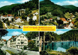 72901970 Bad Rippoldsau Schwarzwald Teilansichten Weiher Bad Rippoldsau - Other & Unclassified