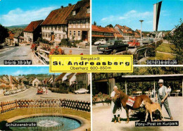 72901968 St Andreasberg Harz Breite Strasse Schuetzenstrasse Pony Post Im Kurpar - St. Andreasberg