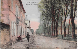 86 LENCLOITRE - Route De Cernay - Animée - Lencloitre