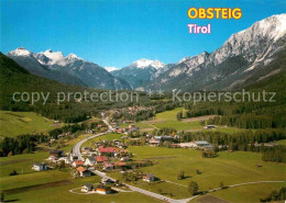 72901642 Obsteig Tirol Sonnenplateau Alpenpanorama Fliegeraufnahme Obsteig - Sonstige & Ohne Zuordnung