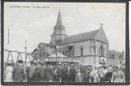 86 LATHUS - La Fête Annuelle - Manèges - Animée - Sonstige & Ohne Zuordnung