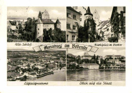 72901398 Meersburg Bodensee Marktplatz Obertor Altes Schloss Fliegeraufnahme Mee - Meersburg