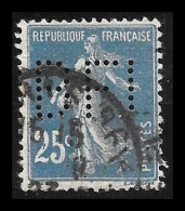 1 04	10	07	N°	140	Perforé	-	BFI 103	-	BANQUE FRANCE & ITALIE  Pour AMERIQUE Du SUD - Used Stamps