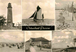 72901285 Prerow Ostseebad Leuchtturm Segelboot Strand  Darss - Other & Unclassified