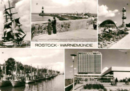72901255 Rostock-Warnemuende Segelschulschiff Wilhelm Pieck Mole Konsum-Gaststae - Rostock