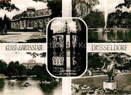 72901189 Duesseldorf Schloss Benrath Botanischer Garten Schwanenspiegel  Duessel - Duesseldorf