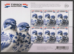 Nederland NVPH 2024 Vel Typisch Nederland Zangvogels 2024 MNH Postfris Typical Dutch Birds - Unused Stamps