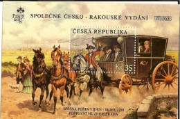 ** A 574 Czech Republic Joint Issue With Austria 2008 Coach - Unused Stamps