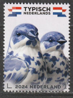 Nederland NVPH 2024 Typisch Nederland Zangvogels 2024 MNH Postfris Typical Dutch Birds - Unused Stamps