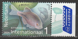 Nederland NVPH 2024 Onderwaternatuur Bittervoorn 2024 MNH Postfris Europa Fish Bitterling - Nuevos