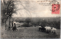 AGRICULTURE - La Vie Aux Champs, Gardeuse De Moutons  - Autres & Non Classés