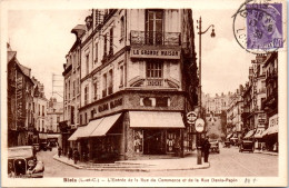 41 BLOIS - Les Rues Du Commerce Et Papin. - Blois