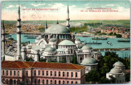 TURQUIE - CONSTANTINOPLE - Vue Depuis La Mosquee Suleymanie  - Turquie