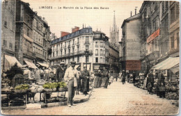 87 LIMOGES - Un Coin Du Marche De La Place Des Bancs. - Limoges