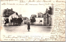 71 VERDUN SUR LE DOUBS - La Rue De La Republique  - Other & Unclassified