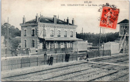 94 CHARENTON - La Gare Cote Des Quais  - Charenton Le Pont