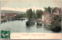 25 PONT DE ROIDE - Le Doubs En Aval Du Pont. - Autres & Non Classés