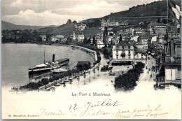 SUISSE - Vue Sur Le Port De Montreux  - Autres & Non Classés