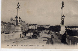 Valence Vue Prise De L'entrée Du Pont - Valence