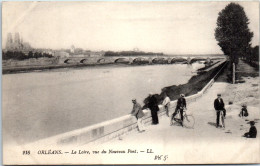 45 ORLEANS - La Loire, Vue Du Nouveau Pont. - Orleans