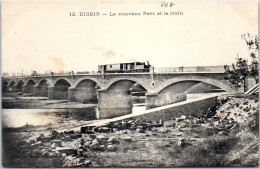 71 DIGOIN - Le Nouveau Pont Au Passage D'un Train. - Digoin