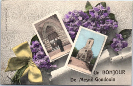 61 MESNIL GONDOUIN - Un Bonjour (carte Souvenir) - Andere & Zonder Classificatie