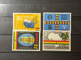 Ghana MNH Independence Anniversary - Ghana (1957-...)