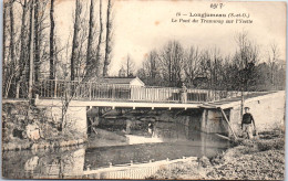 91 LONGJUMEAU - Le Pont Du Tramway Sur L'yvette. - Longjumeau