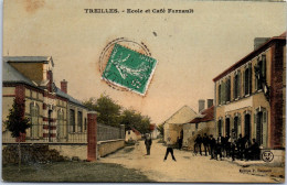 45 TREILLES - Ecole Et Cafe Farnault  - Other & Unclassified