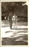 MILITARIA - ALGERIE - CARTE PHOTO - Un Officier Et Le General ALLARD - Andere Oorlogen