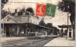 18 SAINT AMAND MONTROND - Interieur De La Gare P.O Les Quais  - Saint-Amand-Montrond