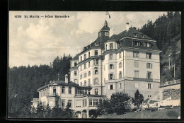 AK St. Moritz, Hôtel Belvedère  - Andere & Zonder Classificatie
