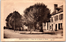 36 ORVILLE - Place De La Mairie Et L'ecole  - Otros & Sin Clasificación