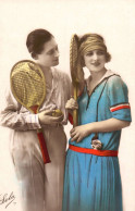 Cpa Fantaisie COUPLE (8)  Tennis - Coppie