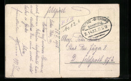 AK Bahnpoststempel Konstanz-Offenburg, Z. 1437  - Autres & Non Classés