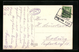 AK Bahnpoststempel Kochel-München, Zug 1466  - Other & Unclassified