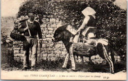 17 Types Charentais, L'ane En Culotte - Depart Pour Le Champ  - Autres & Non Classés