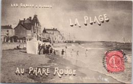 85 SABLES D'OLONNE - La Plage Au Phare Rouge  - Sables D'Olonne