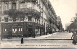 75016 PARIS - Societe Generale, Avenue Des Champs Elysees - Distrito: 16