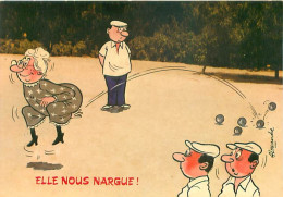 Illustrateur Alexandre - Serie Boules Petanque   Y 1592 - Humour