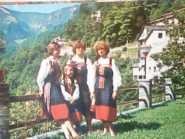 VALSESIA- COSTUME DI  CERVATTO   VB1989  JV6477 PIEGHINA - Vercelli