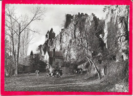 86 - ANGLES SUR L'ANGLIN - Ruines Château Féodal - Semi Moderne GF - Otros & Sin Clasificación